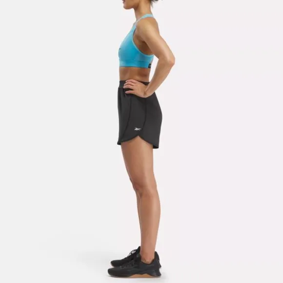 Sports Bras | Trending: Matching Sets^Reebok Lux Vector Racer Sports Bra BoldCyan