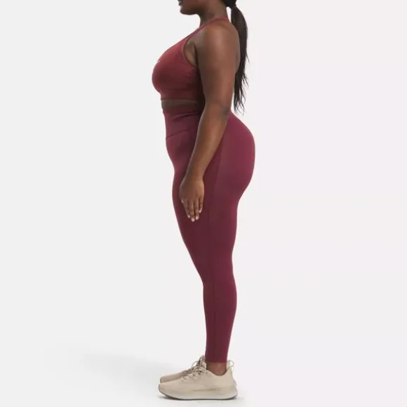 Plus Size (1x-4x) | Sports Bras^Reebok Lux Vector Racer Sports Bra (Plus Size) ClassicMaroon