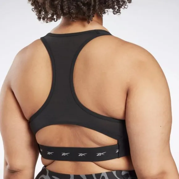 Plus Size (1x-4x) | Sports Bras^Reebok Lux Vector Racer Sports Bra (Plus Size) Black