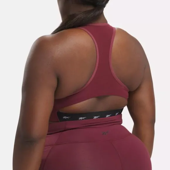 Plus Size (1x-4x) | Sports Bras^Reebok Lux Vector Racer Sports Bra (Plus Size) ClassicMaroon