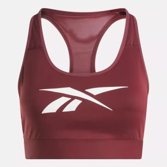 Plus Size (1x-4x) | Sports Bras^Reebok Lux Vector Racer Sports Bra (Plus Size) ClassicMaroon