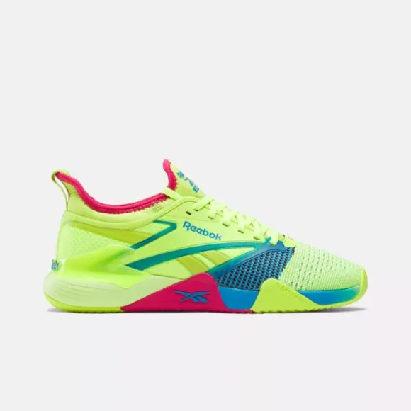 Gym & Training | Gym & Training^Reebok Nano Court Shoes DigitalLime/Aqua/BoldPink