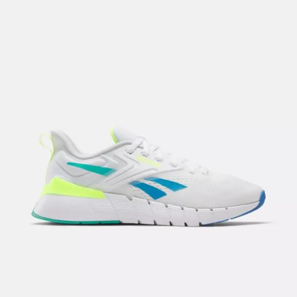 Gym & Training | Cross Training^Reebok Nano Gym Shoes White/UnleashedGreen/KineticBlue