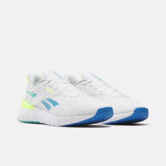 Gym & Training | Cross Training^Reebok Nano Gym Shoes White/UnleashedGreen/KineticBlue