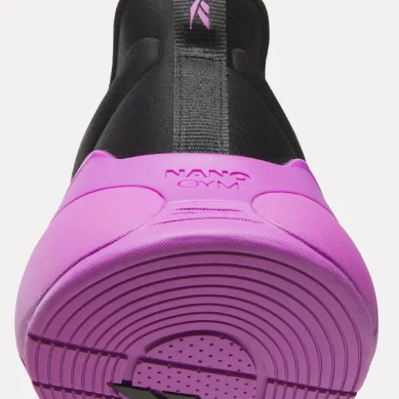 Shoes Under $100 | Cross Training^Reebok Nano Gym Shoes Black/PurpleRave/DigitalGleam