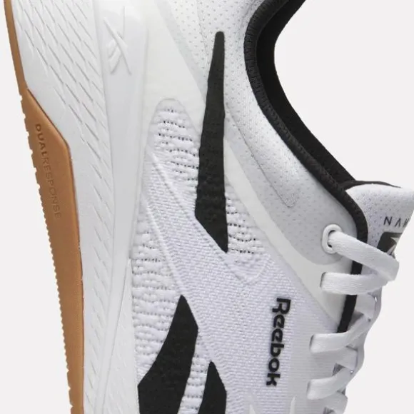 Gym & Training | Cross Training^Reebok Nano X5 Training Shoes White/Black/ReebokRubberGum04