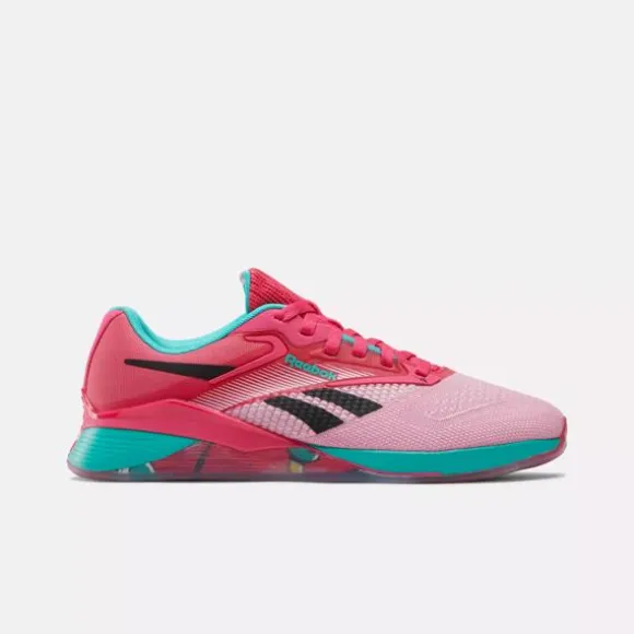 Cross Training | Gym & Training^Reebok Nano X4 Training Shoes BoldPink/AstroRose/UnleashedGreen