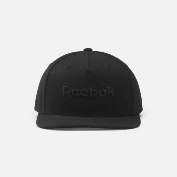 Hats & Gloves | Hats & Gloves^Reebok Original Flat Brim Cap Black/Black