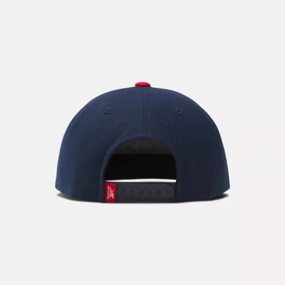 Hats & Gloves | Hats & Gloves^Reebok Original Flat Brim Cap VectorNavy/White