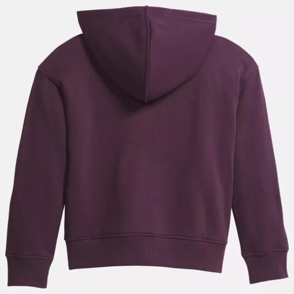 Little Kids' Clothing (sizes 4-6x) | Little Kids' Shoes (sizes 10.5k-3)^Reebok Patch Core Hoodie - Big Kids Plum