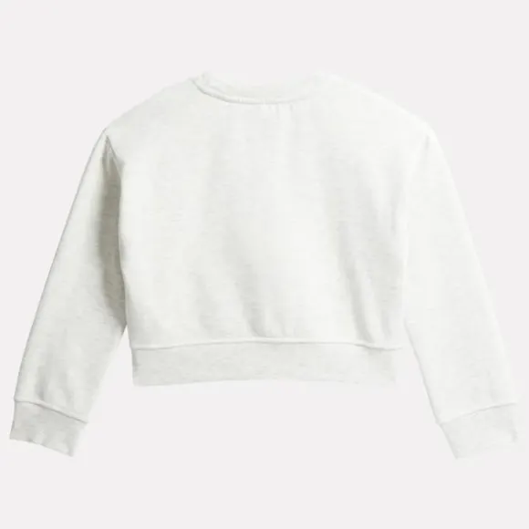 Little Kids' Clothing (sizes 4-6x) | Little Kids' Shoes (sizes 10.5k-3)^Reebok Patchwork Sweatshirt Chalk