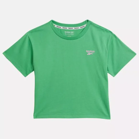 Little Kids' Clothing (sizes 4-6x) | Little Kids' Shoes (sizes 10.5k-3)^Reebok Boxy Tee - Little Kids SportGreen