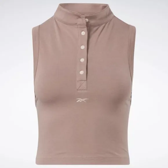 reebok_classics_cropped_fitted_jersey_tank_top_7.webp Tops & T-shirts^Reebok Classics Cropped Fitted Jersey Tank Top Taupe