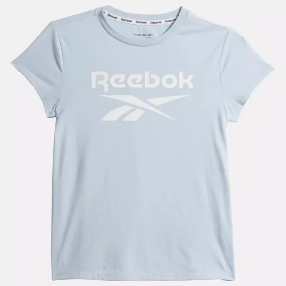 Big Kids' Clothing (sizes 7-xl) | Big Kids' Shoes (sizes 3.5-7)^Reebok ID Big Logo Tee - Big Kids FeelGoodBlue