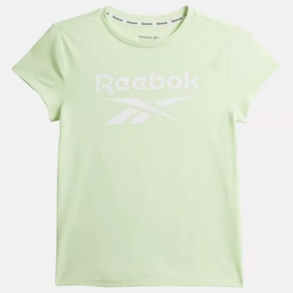 Big Kids' Clothing (sizes 7-xl) | Big Kids' Shoes (sizes 3.5-7)^Reebok ID Big Logo Tee - Big Kids CitrusGlow