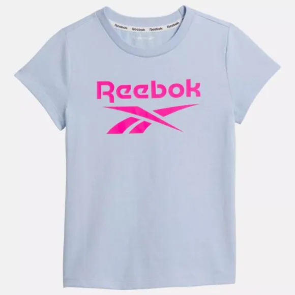 Little Kids' Clothing (sizes 4-6x) | Little Kids' Shoes (sizes 10.5k-3)^Reebok ID Big Logo Tee - Little Kids PaleBlue