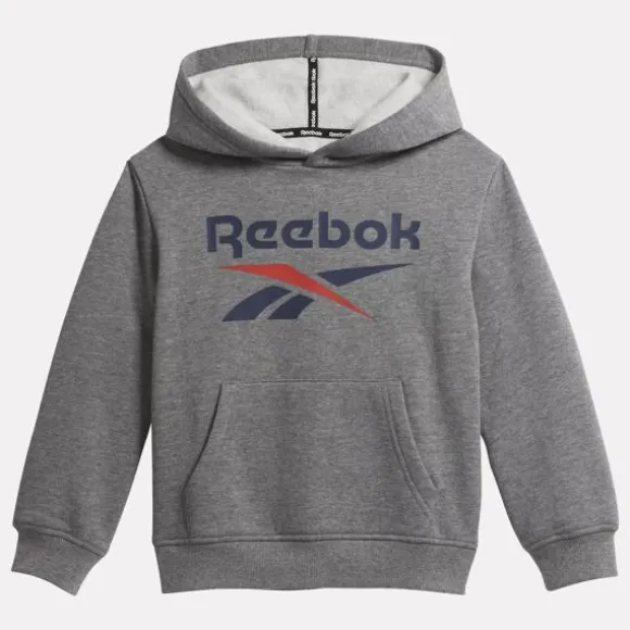 Little Kids' Clothing (sizes 4-7) | Little Kids' Shoes (sizes 10.5k-3)^Reebok Identity Big Hoodie - Little Kids MediumHeatherGrey