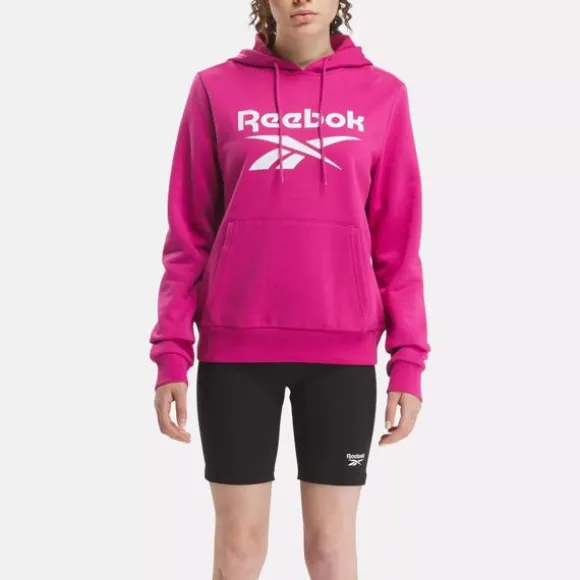 Hoodies & Sweatshirts^Reebok Identity Big Logo Fleece Hoodie SemiProudPink