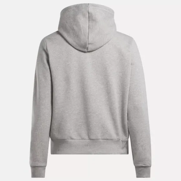 Plus Size (1x-4x) | Hoodies & Sweatshirts^Reebok Identity Big Logo Fleece Hoodie (Plus Size) MediumGreyHeather