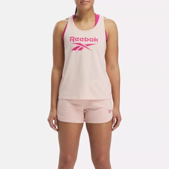 Tops & T-shirts^Reebok Identity Big Logo Tank Top PossiblyPink