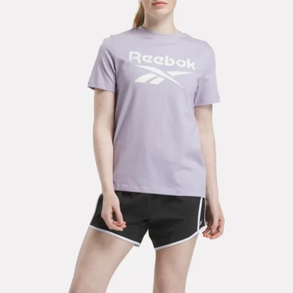 Tops & T-shirts^Reebok Identity Big Logo T-Shirt DuskPurple