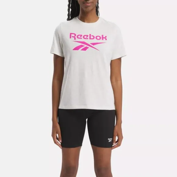 Tops & T-shirts^Reebok Identity Big Logo T-Shirt Chalk