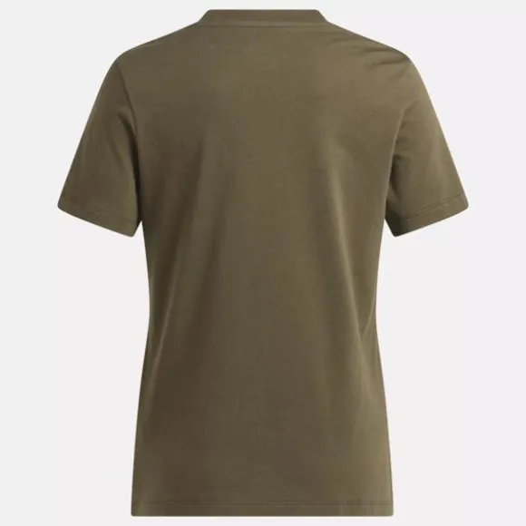 reebok_identity_big_logo_tshirt_4-4.webp Tops & T-shirts^Reebok Identity Big Logo T-Shirt ArmyGreen