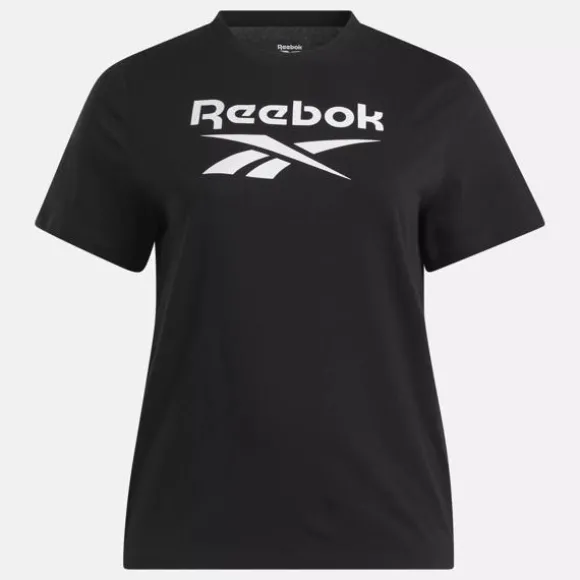 Plus Size (1x-4x) | Tops & T-shirts^Reebok Identity Big Logo T-Shirt (Plus Size) Black