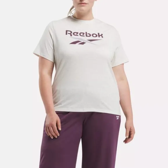 Plus Size (1x-4x) | Tops & T-shirts^Reebok Identity Big Logo T-Shirt (Plus Size)