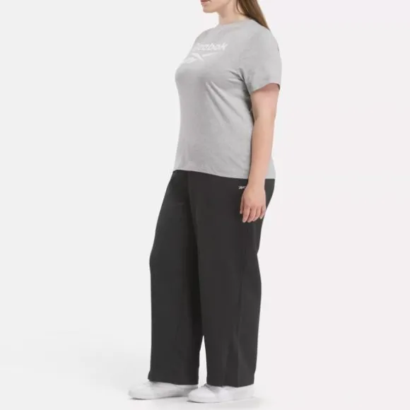 Plus Size (1x-4x) | Tops & T-shirts^Reebok Identity Big Logo T-Shirt (Plus Size) MediumGreyHeather