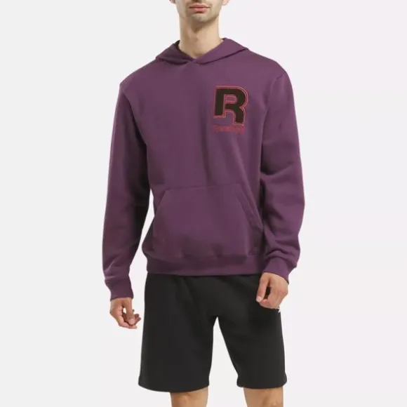 Hoodies & Sweatshirts^Reebok Identity Chenille Hoodie MIDNIGHTPLUM