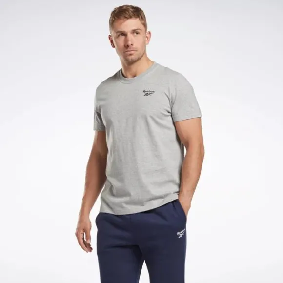 Tops & T-shirts^Reebok Identity Classics T-Shirt MediumGreyHeather