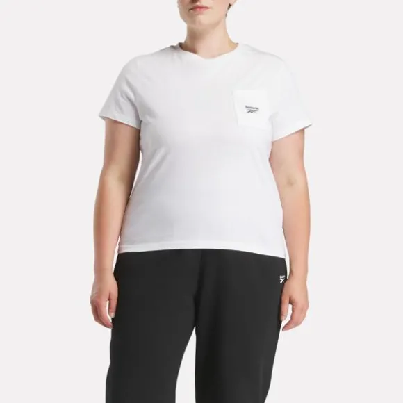 Tops & T-shirts^Reebok Identity Classics T-Shirt (Plus Size) White