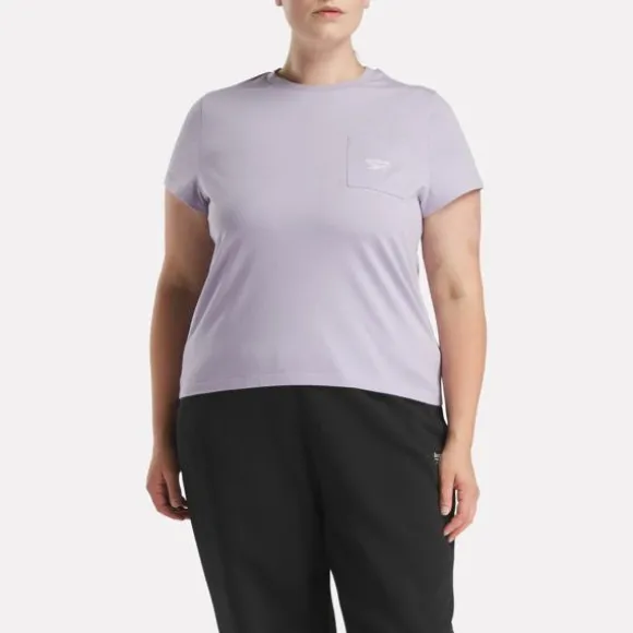 Plus Size (1x-4x) | Tops & T-shirts^Reebok Identity Classics T-Shirt (Plus Size) DuskPurple