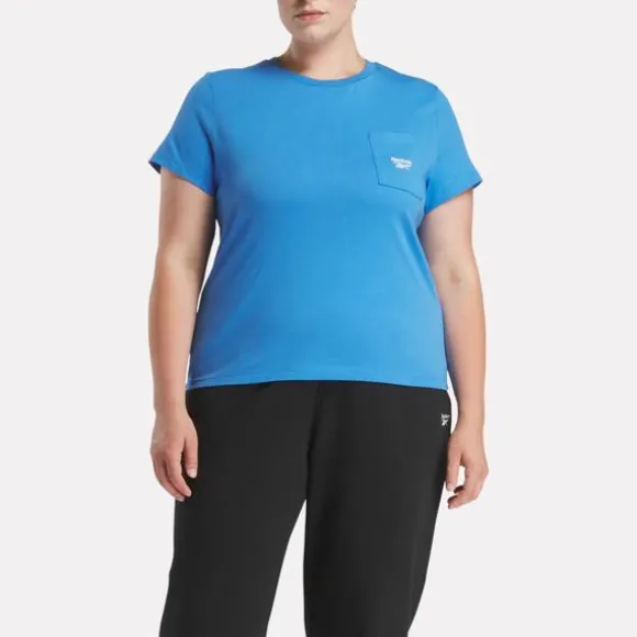 Tops & T-shirts^Reebok Identity Classics T-Shirt (Plus Size) KineticBlue