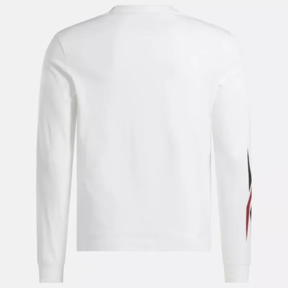 reebok_identity_crosscheck_long_sleeve_tshirt_4-1.webp Tops & T-shirts^Reebok Identity Crosscheck Long Sleeve T-Shirt White