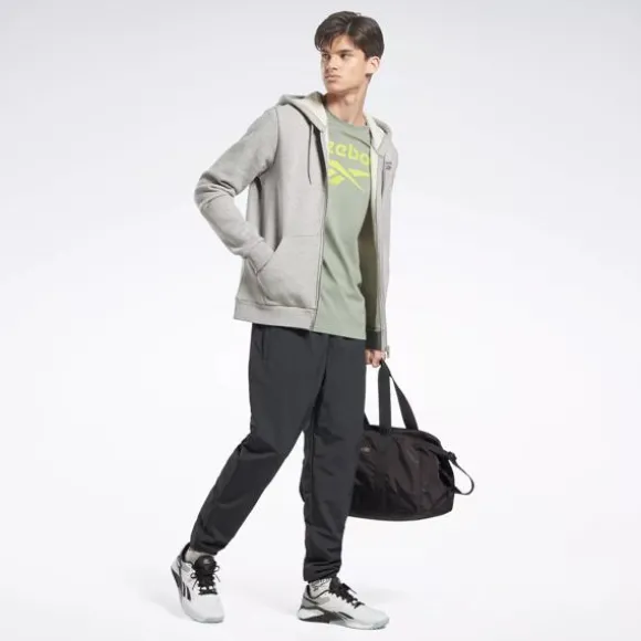 Hoodies & Sweatshirts^Reebok Identity Fleece Full-Zip Hoodie MediumGreyHeather