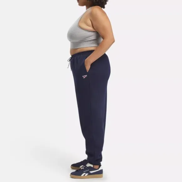 Plus Size (1x-4x) | Pants & Sweatpants^Reebok Identity Fleece Joggers (Plus Size) VectorNavy