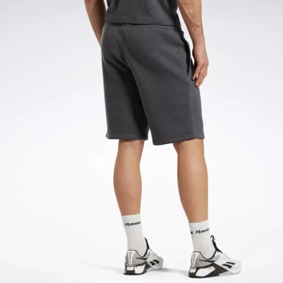 Shorts^Reebok Identity Fleece Shorts DarkGreyHeather