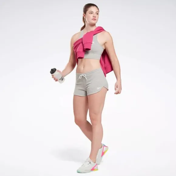 Shorts^Reebok Identity French Terry Shorts MediumGreyHeather