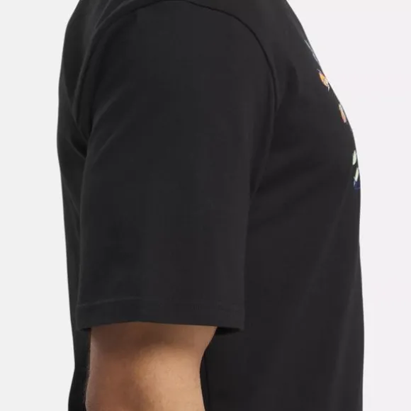 reebok_identity_good_vibes_tshirt_5.webp Tops & T-shirts^Reebok Identity Good Vibes T-Shirt Black
