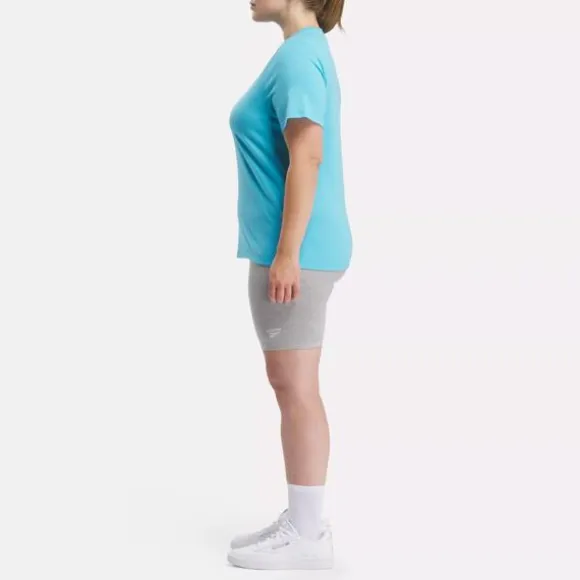 Plus Size (1x-4x) | Shorts^Reebok Identity Small Logo Bike Shorts (Plus Size) MediumGreyHeather