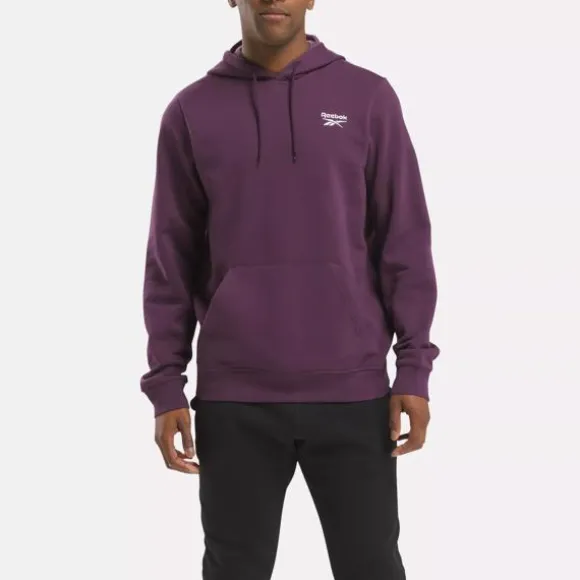 Hoodies & Sweatshirts^Reebok Identity Small Logo Fleece Hoodie MidnightPlum