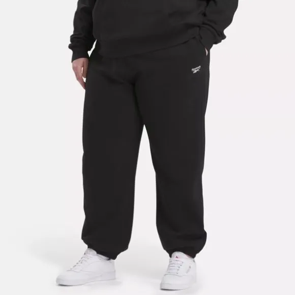 Plus Size (1x-4x) | Pants & Sweatpants^Reebok Identity Small Logo Fleece Joggers (Plus Size) Black