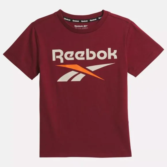 Little Kids' Clothing (sizes 4-7) | Little Kids' Shoes (sizes 10.5k-3)^Reebok Identity T-Shirt - Little Kids Maroon