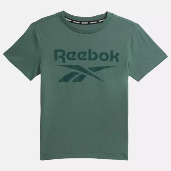 Little Kids' Clothing (sizes 4-7) | Little Kids' Shoes (sizes 10.5k-3)^Reebok Identity T-Shirt - Little Kids Olive