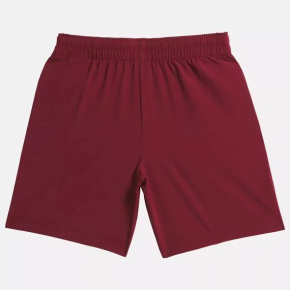 Little Kids' Clothing (sizes 4-7) | Little Kids' Shoes (sizes 10.5k-3)^Reebok Identity Woven Shorts - Little Kids Maroon