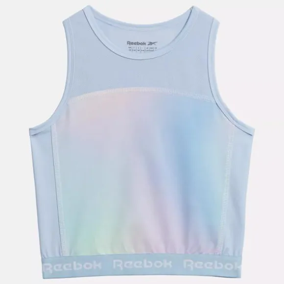 Little Kids' Clothing (sizes 4-6x) | Little Kids' Shoes (sizes 10.5k-3)^Reebok Rainbow Tie-Dye Tank Top - Little Kids PaleBlue