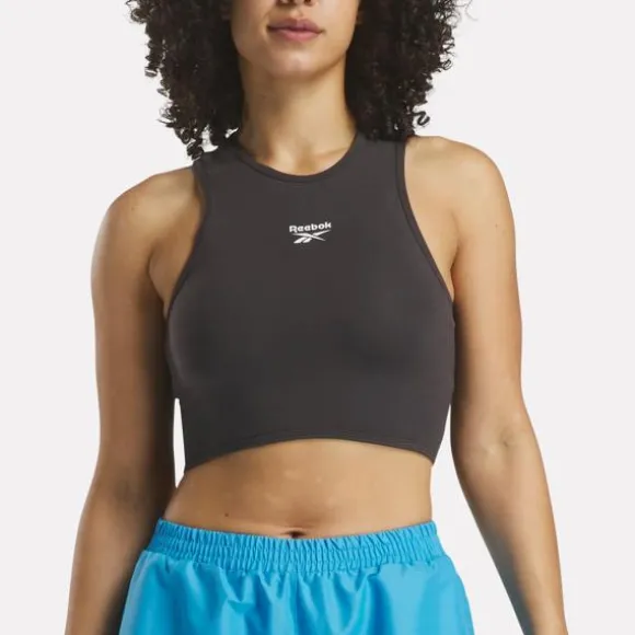 Sports Bras | Trending: 90’s Classics^Reebok x Angel Cotton Bralette WashedBlack