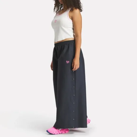 Plus Size (1x-4x) | Pants & Sweatpants^Reebok x Barbie Wide Leg Track Pants (Plus Size) Black